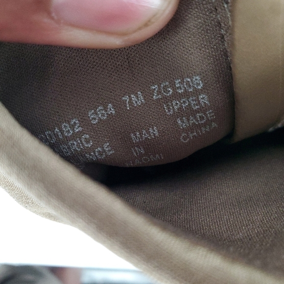 Apostrophe Womens Naomi Ankle Boot Heels Size 7M Beige Fabric Pointed Toe Shoes - Picture 3 of 14